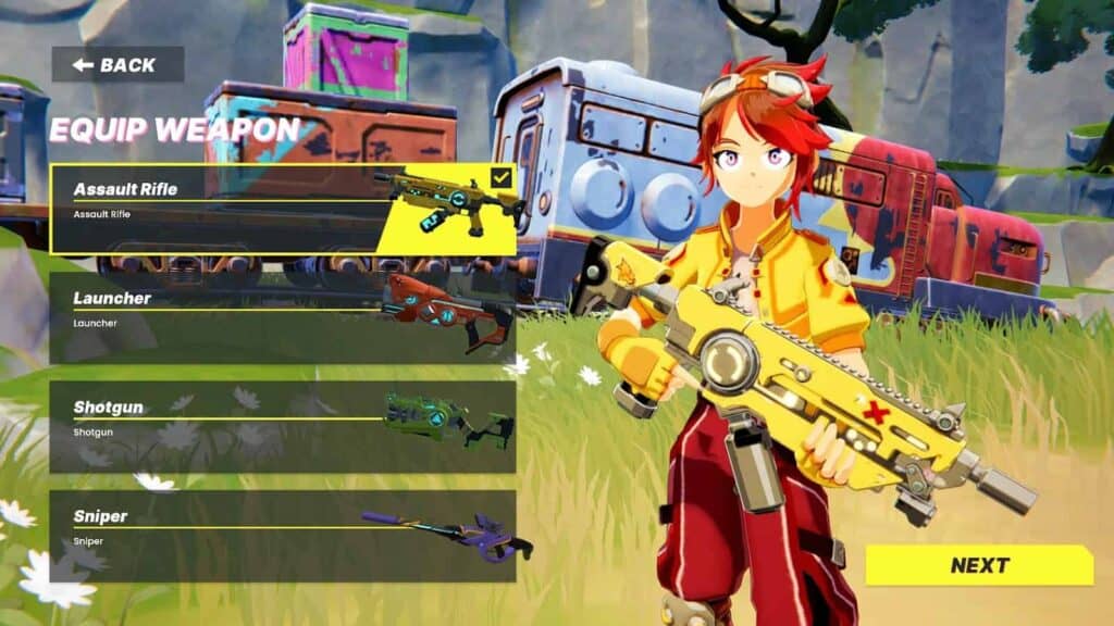 ATOMIC PICNIC Gameplay Equip Weapon
