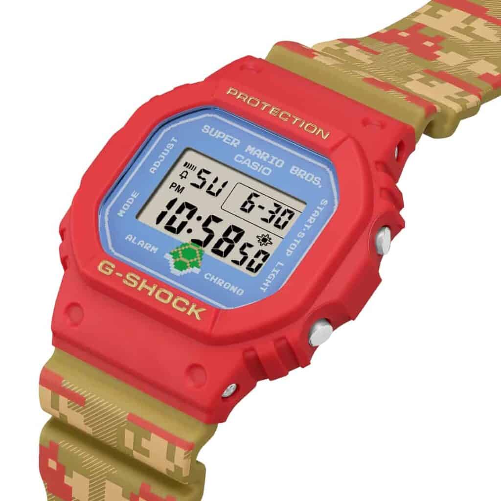 G-Shock Mario Botões