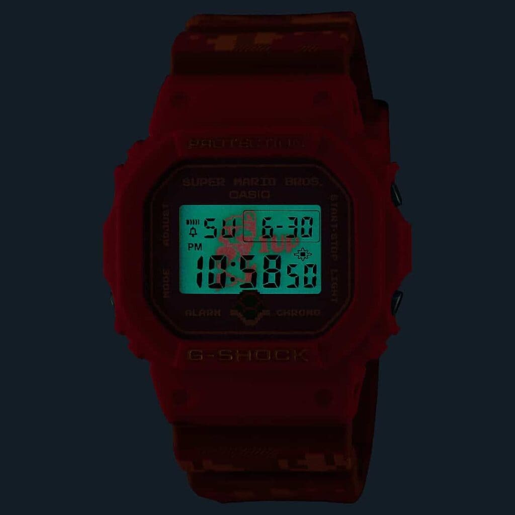 G-Shock Mario Luz Noturna