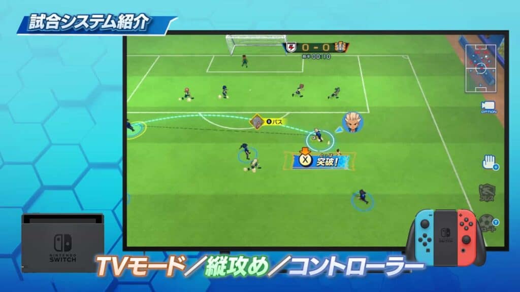 Inazuma Eleven: Victory Road of Heroes Dock