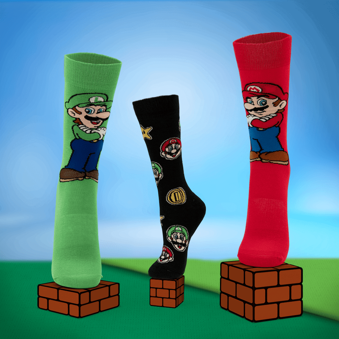 Meia Lupo Urban Mario Bros.