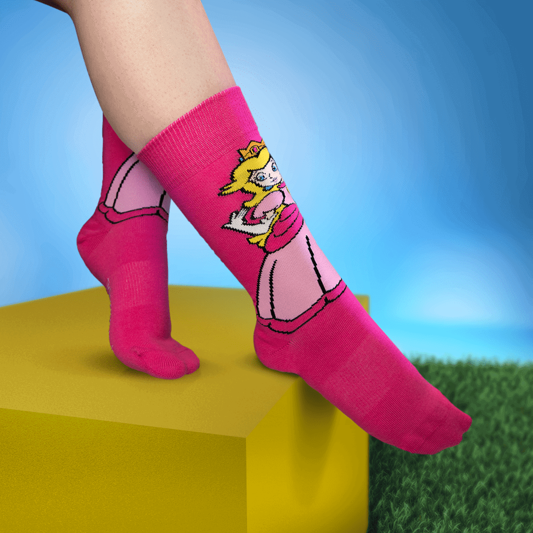 Meia Lupo Urban Princesa Peach