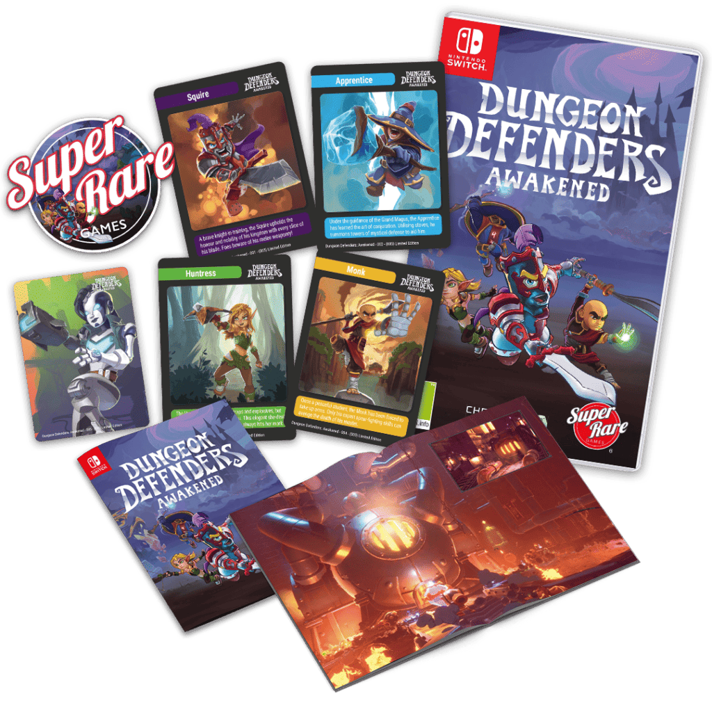 Mídia Física de Dungeon Defenders: Awakened